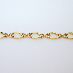 Bows and O's - 18kt Layered Gold Chain